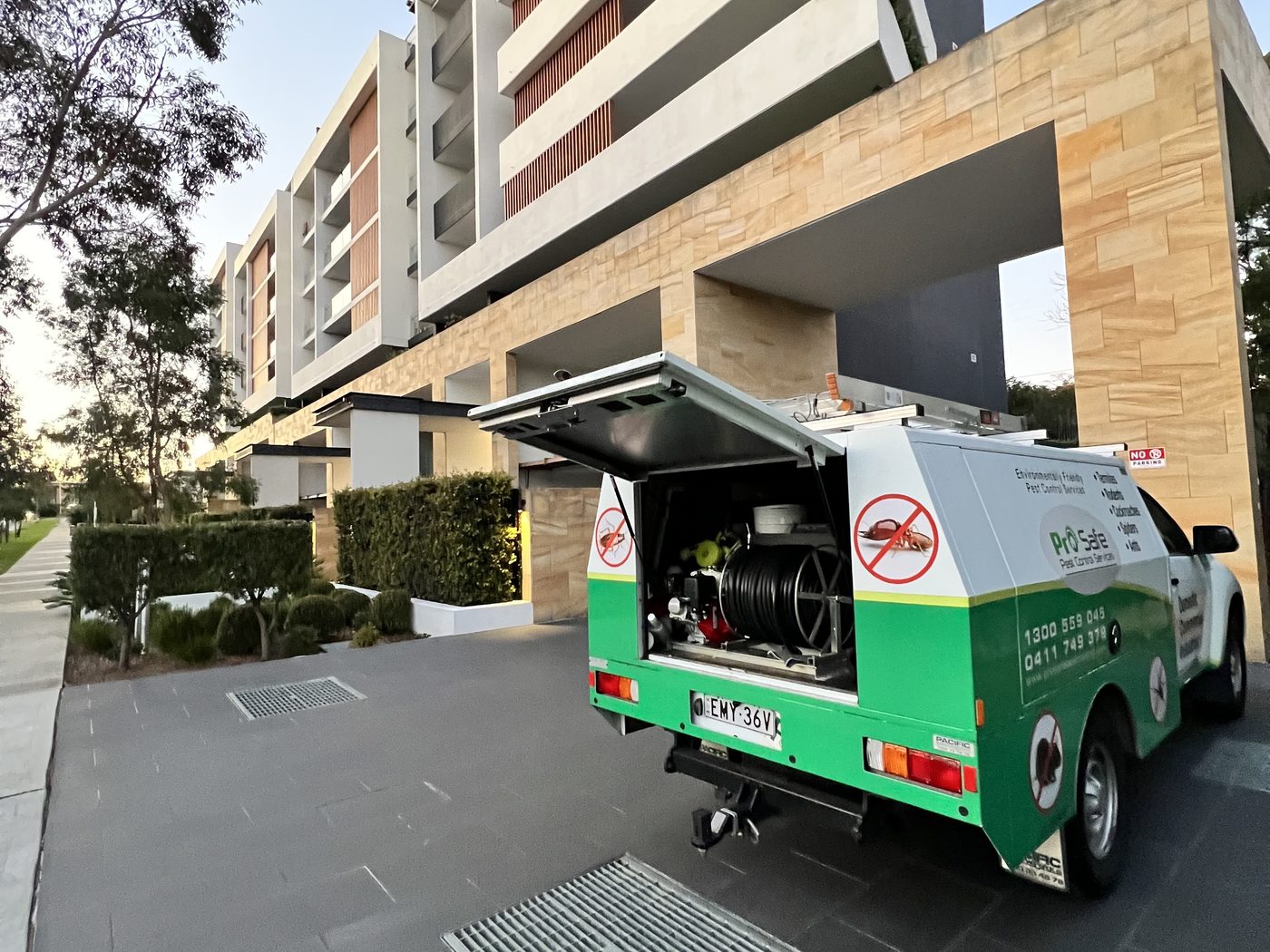 ProSafe service vehicle