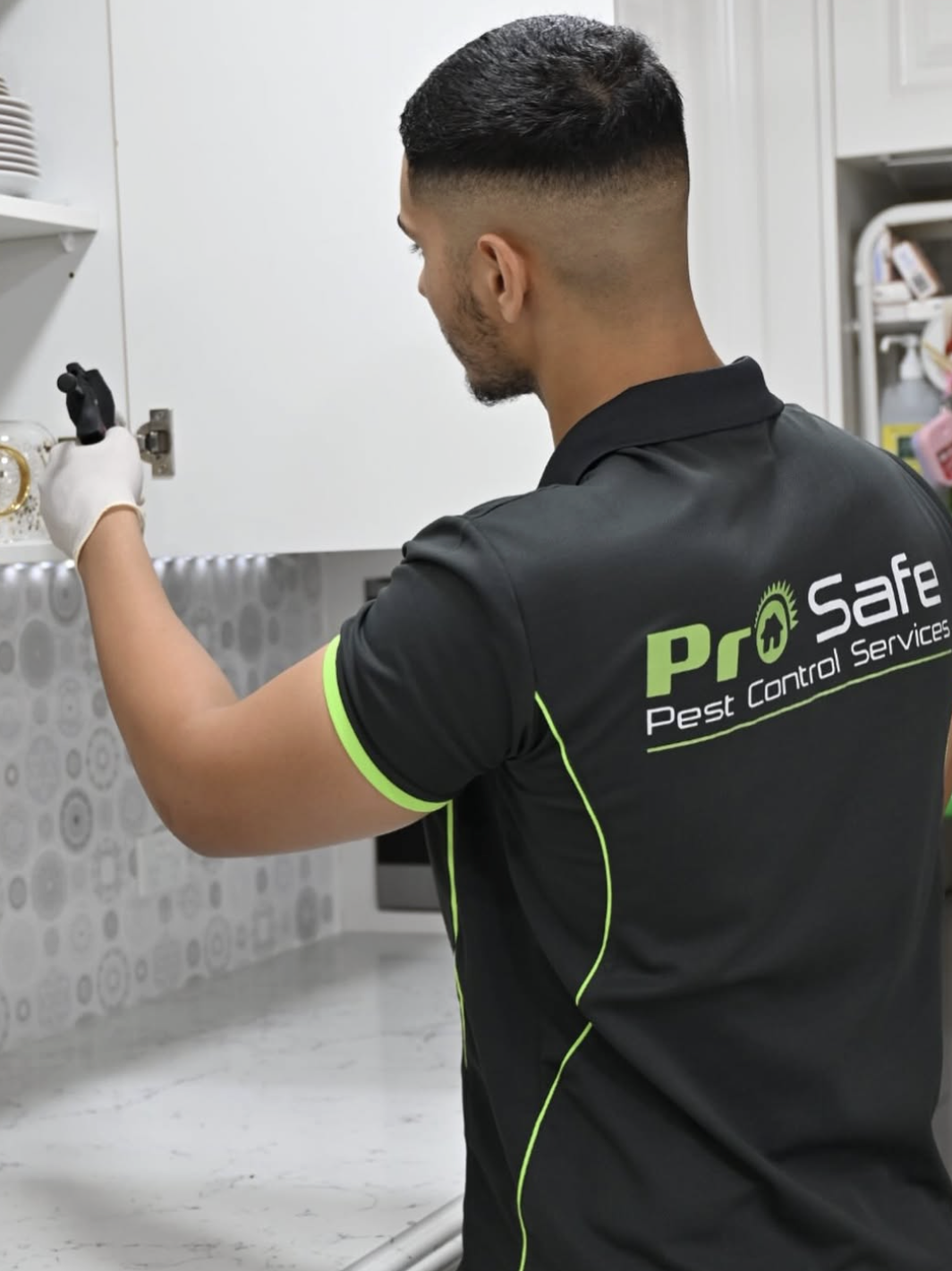 ProSafe technician on site in Northern Sydney